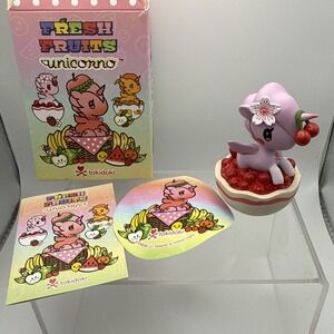 tokidoki Fresh Fruits Unicorno Blind Box Cheery Cherry New Open Box Vinyl Figure